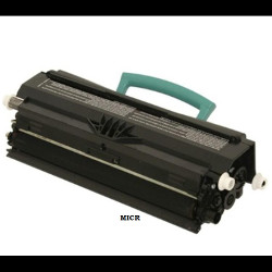 Black toner MICR 3500 pages for LEXMARK E 250