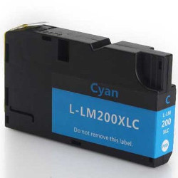Pack of deux inks cyan 2x1600 pages  for LEXMARK OfficeEdge Pro 4000