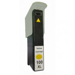 Cartouche N°100XL jaune 9.6ml pour LEXMARK Genesis S815