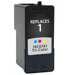 Cartridge N°1 HC 3 colors 18ml 500 pages for IBM-LEXMARK Z 730