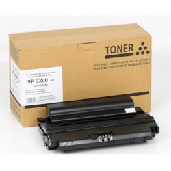 Black toner cartridge 8000 pages type 3200E/407162 for INFOTEC SP 3200 SF