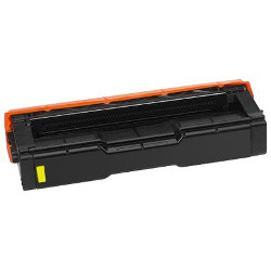 Cartouche toner jaune 2000 pages réf 406055 pour RICOH Aficio SP C222