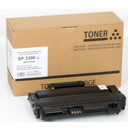 Black toner cartridge 5000 pages for RICOH Aficio SP 3300