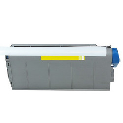 Cartouche toner jaune 10000 pages pour OKI C 7400