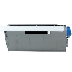 Black toner cartridge 10000 pages for OKI C 7350