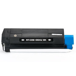 Black toner cartridge 5000 pages for OKI C 5250