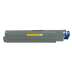 Cartouche toner jaune 15000 pages  pour OKI C 9650