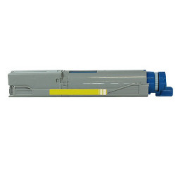 Cartouche toner jaune 2000 pages pour OKI C 3600