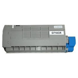 Toner cartridge cyan 11500 pages for OKI C 710