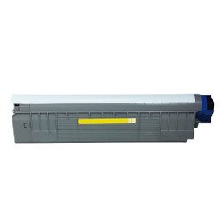 Cartouche toner jaune 7300 pages  pour OKI C 801