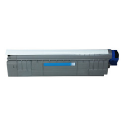 Cartouche toner cyan 7300 pages pour OKI C 821