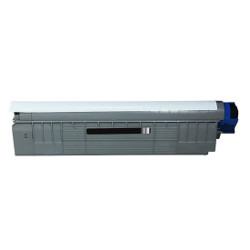 Black toner cartridge 7000 pages for OKI C 801