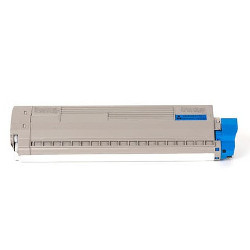 Toner cartridge cyan 10000 pages for OKI C 831