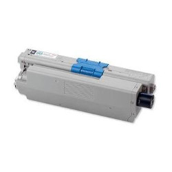 Black toner cartridge 7000 pages for OKI C 542