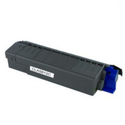 Toner cartridge cyan 6000 pages for OKI C 612