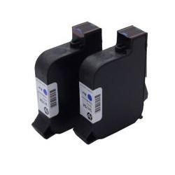 Pack of 2 cartridges inkjet blue 2x45 ml for FRANCOTYP Ultimail