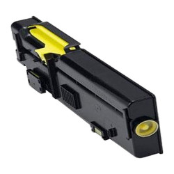 Cartouche toner jaune HC 4000 pages pour DELL C 2660