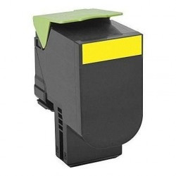 Cartouche toner jaune 3500 pages pour LEXMARK CX 417