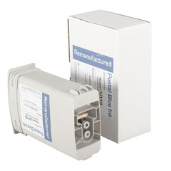 Ink cartridge blue postal 350 ml for NEOPOST iJ 90XL