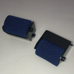 Pack de 2 rouleaux encreur bleu  pour NEOPOST R 4000