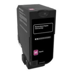 Cartouche toner magenta 12.000 pages pour LEXMARK CS 725