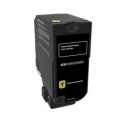 Cartouche toner jaune 7000 pages pour LEXMARK CS 720