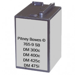 Ink cartridge blue postal 45 ml 765-9SB ou 765-9BN for PITNEY BOWES DM 425C