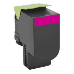 Cartouche toner magenta 2000 pages 802SM pour LEXMARK CX 510