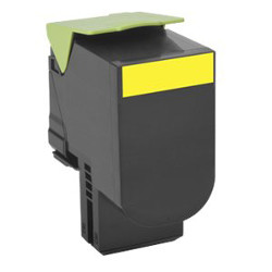 Toner cartridge yellow 2000 pages 802SY for LEXMARK CX 510