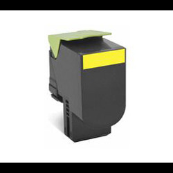 Cartouche 802XY toner jaune HC 4000 pages pour LEXMARK CX 510