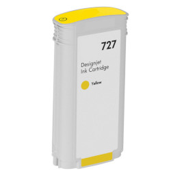 Cartouche N°727 encre jaune 130ml pour HP Designjet T 1500