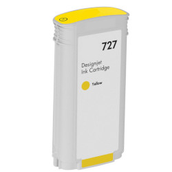 Cartouche N°727 encre jaune 130ml pour HP Designjet T 1530