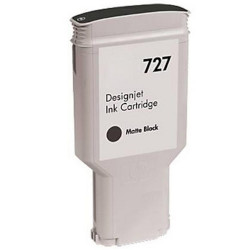 Cartridge N°727 ink black mate 130ml for HP Designjet T 920
