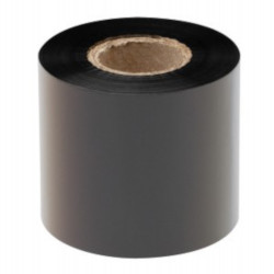 Roll cire premium black brilliant 110mm x 450 m encrage externe for ZEBRA 4 M+