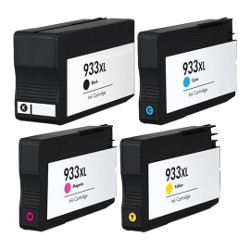 Pack N°932XL black and N°933XL CMY ASTAR for HP Officejet 6100