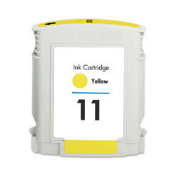 Cartouche N°11 jaune  28 ml pour HP Bi 2250