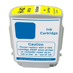 Cartouche N°82 jaune  69ml AS pour HP Designjet 100