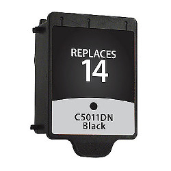 Cartridge N°14 black  737 pages AS for HP Officejet 7110