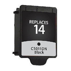 Cartridge N°14 black  737 pages AS for HP Officejet 7100