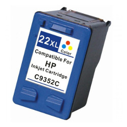 Cartouche N°22XL couleur 15ml pour HP Deskjet D 1520