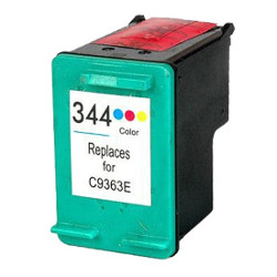 Cartouche N°344 jet d'encre couleurs 21ml pour HP Officejet 7410