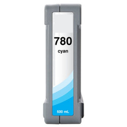 Cartridge N°780 d'ink cyan SEIKO 500ml for HP Designjet 8000