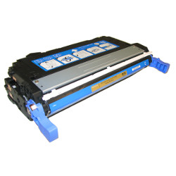 Cartouche N°642A toner cyan 7500 pages pour HP Laserjet Color CP 4005