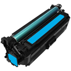 Cartouche toner cyan n°646A 12500 pages pour HP Laserjet Color CM 4540