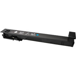 Cartouche N°826A toner cyan 31.500 pages pour HP Laserjet Color M 855