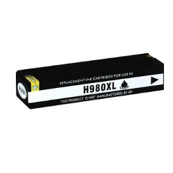 Cartridge N°980 inkjet black 10000 pages for HP Officejet Color X 555
