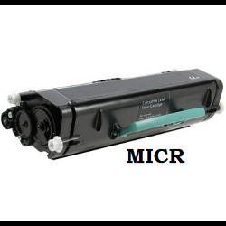 Cartouche toner noir MICR 15.000 pages pour LEXMARK E 460