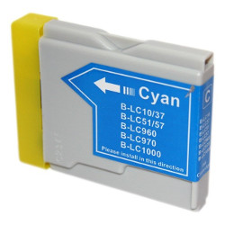 Ink cartridge cyan 500 pages for BROTHER DCP 770