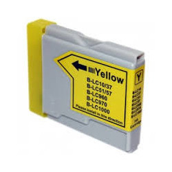 Ink cartridge yellow 500 pages for BROTHER DCP 157C