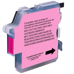 Cartouche jet d'encre magenta HC 10ml pour BROTHER DCP 6690C